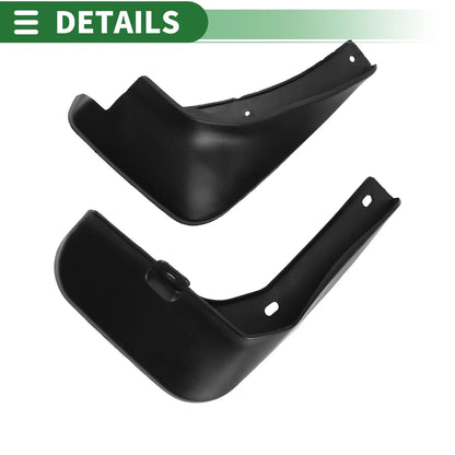 Mud Flaps Splash Guards for Hyundai Accent (2011-2017) with Mount Accessories