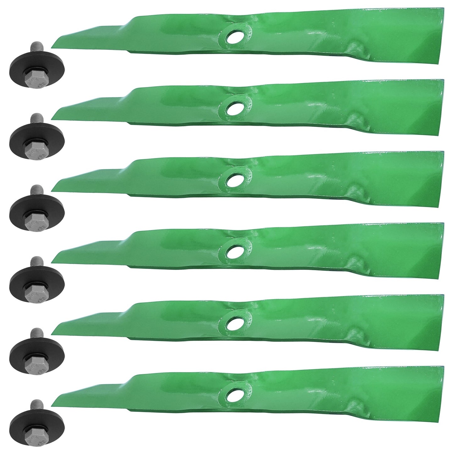 60 in Deck Blade with Bolt Replacement for John Deere M128485 (2000–2010)