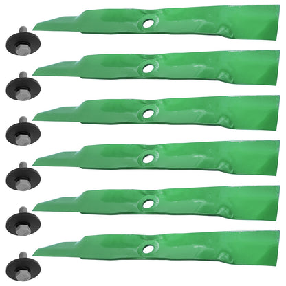 60 in Deck Blade with Bolt Replacement for John Deere M128485 (2000–2010)