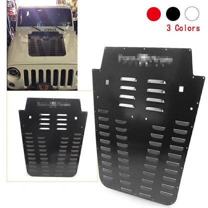 Hood Louver for Jeep Wrangler JK (2007-2018) - Powdercoat Black