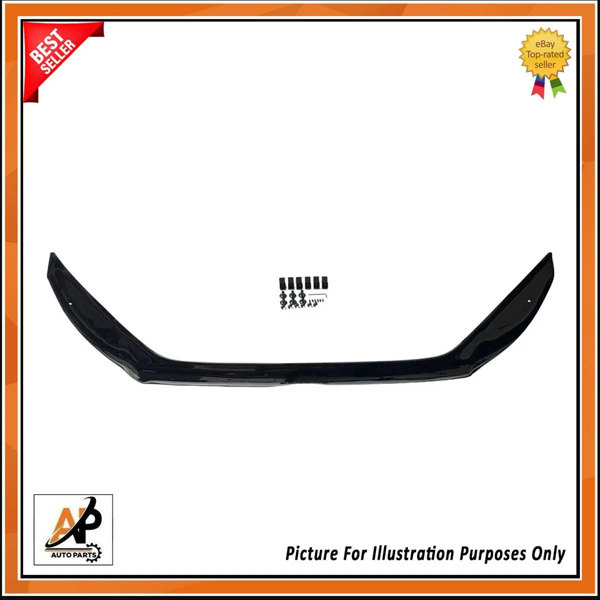 Bonnet Wind Stone Deflector Protector Guard for VW Caddy Maxi (2010–2015)