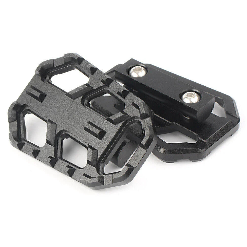 Black/Titanium Front Footpegs for BMW R Nine T Scrambler (2016-2017)