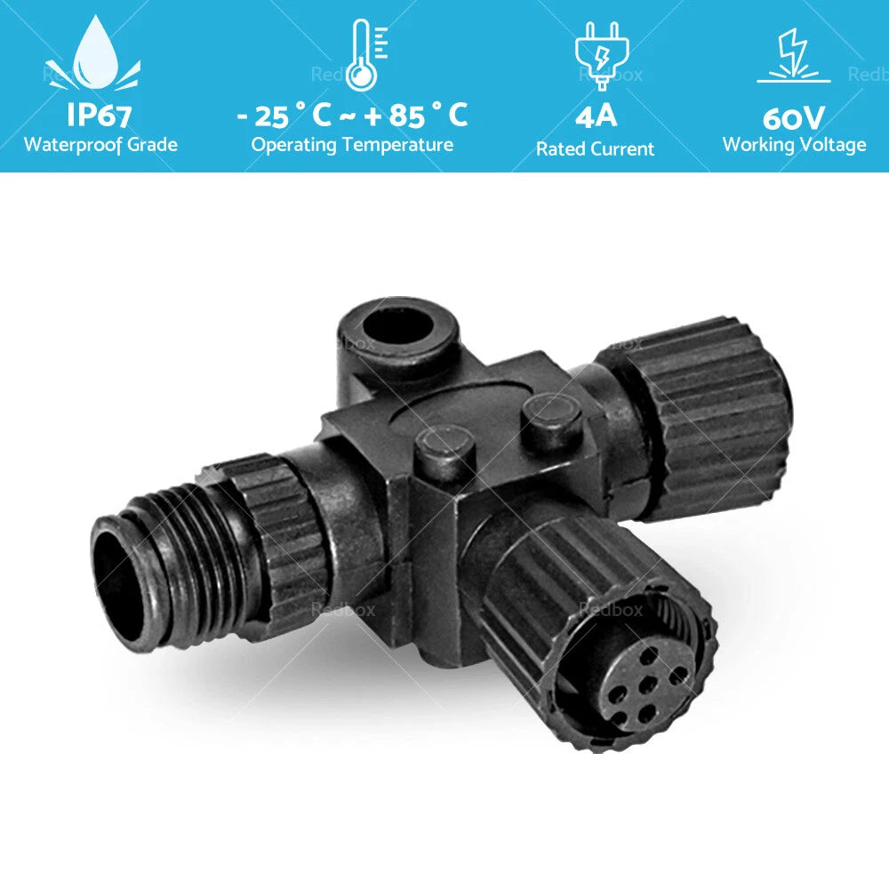 5 Pin T Connector NMEA2000 for Garmin Lowrance Simrad B&G Networks