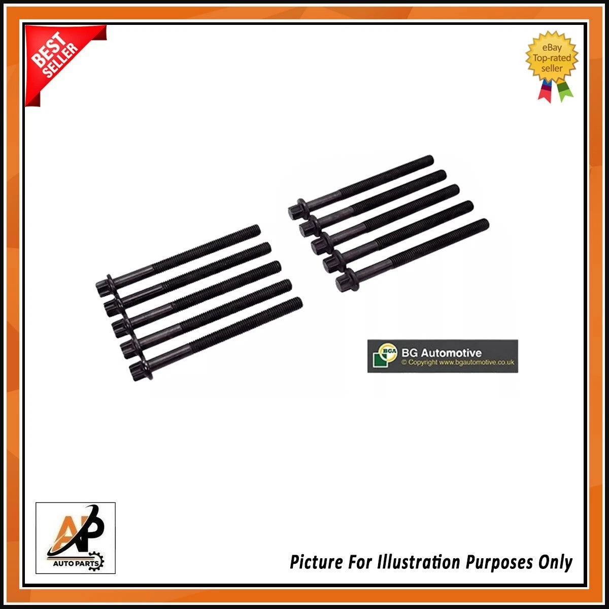 Engine Head Bolts Set for Citroen Peugeot NFS TU5JP (2000–2010)