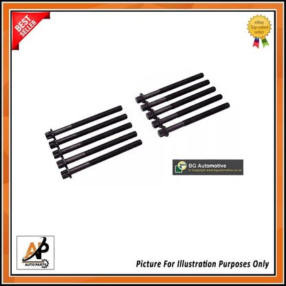 Engine Head Bolts Set for Citroen Peugeot NFS TU5JP (2000–2010)