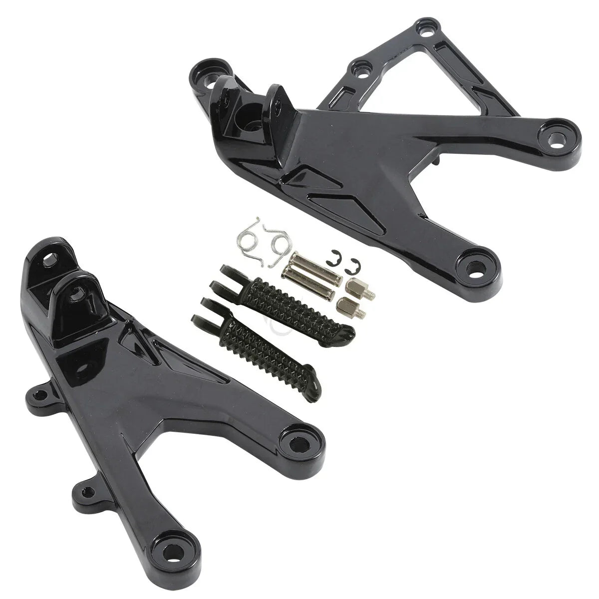 Rider Driver Footrests Footpegs Bracket for Yamaha YZF R1 R1S R1M (2015-2025)