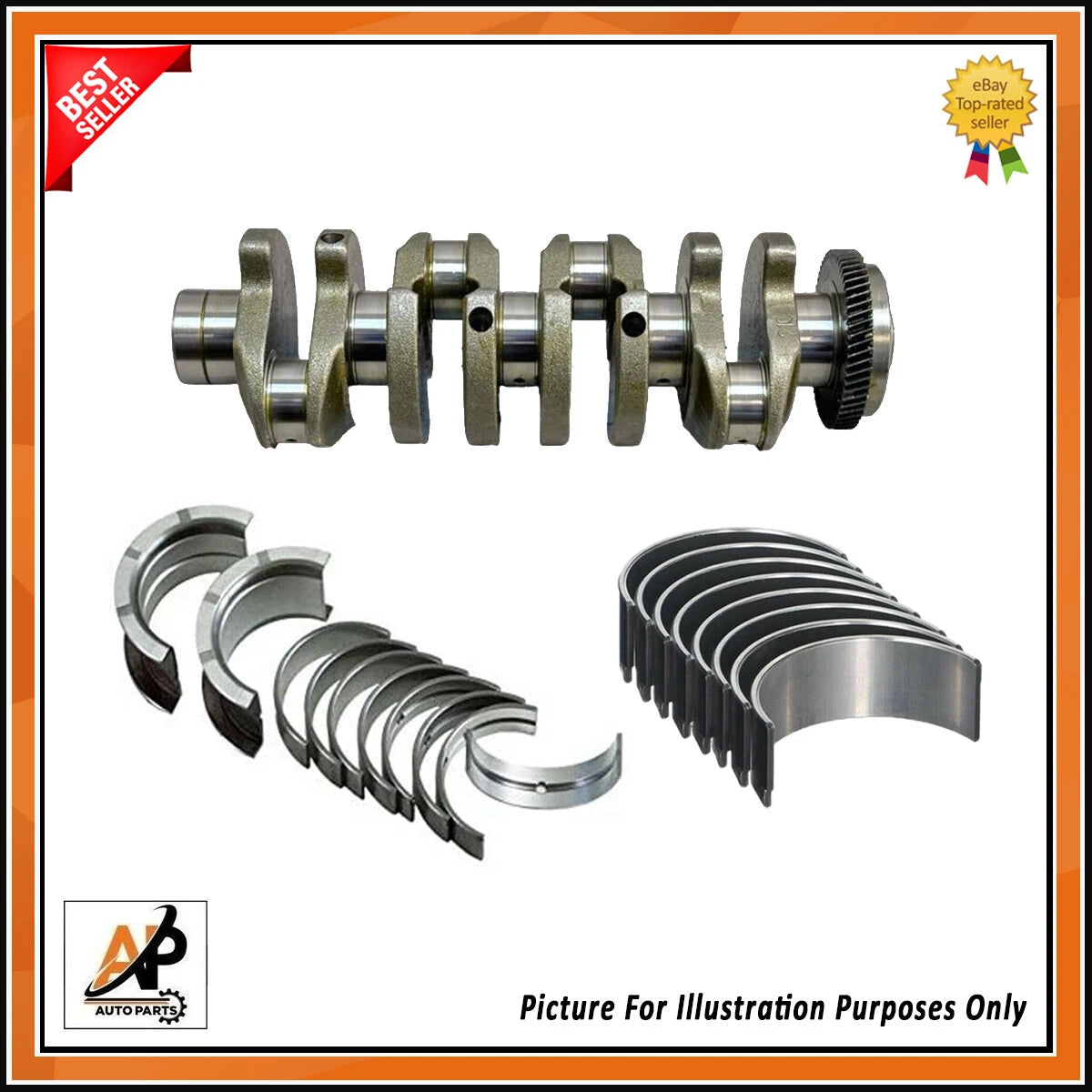 Crankshaft with Bearings Replacement for Mercedes-Benz Sprinter OM651 (2008–2018)