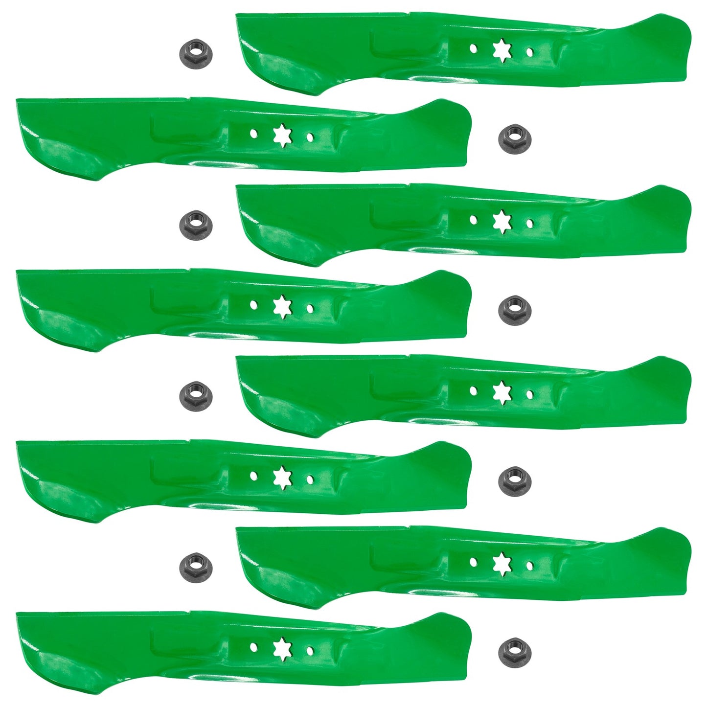 Deck Blades with Nuts for MTD Cub Cadet 46 inch (2000–2018)