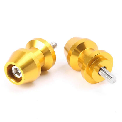 6mm Swingarm Sliders Spools for Yamaha VMAX Universal Gold
