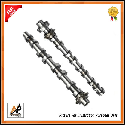 2Pcs Camshaft Set Inlet Exhaust 22T Replacement for Citroen Dispatch (2002–2016)