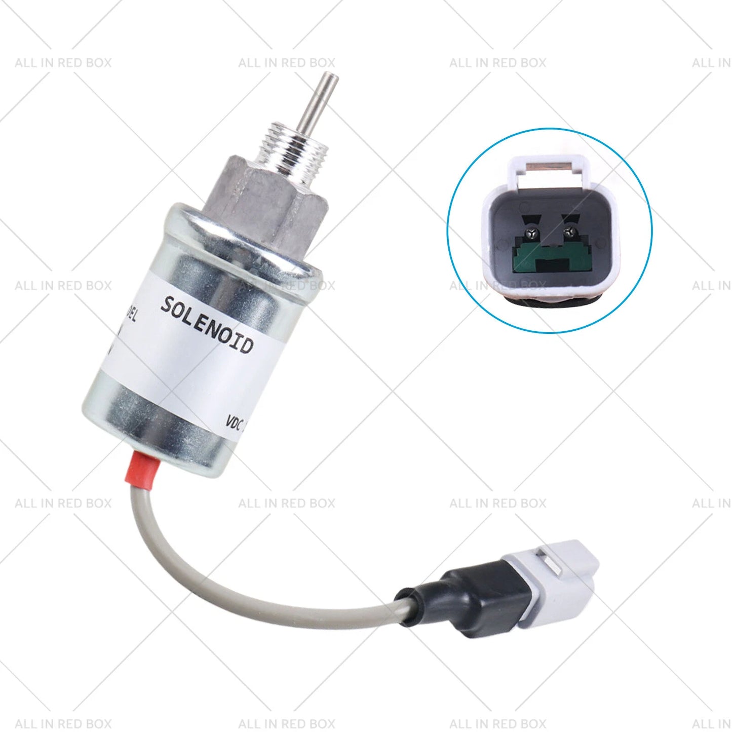 Fuel Cut-off Solenoid 12V for Engine 3024C, 3011C, 3013, 3013C, 3024