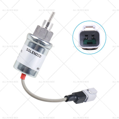 Fuel Cut-off Solenoid 12V for Engine 3024C, 3011C, 3013, 3013C, 3024
