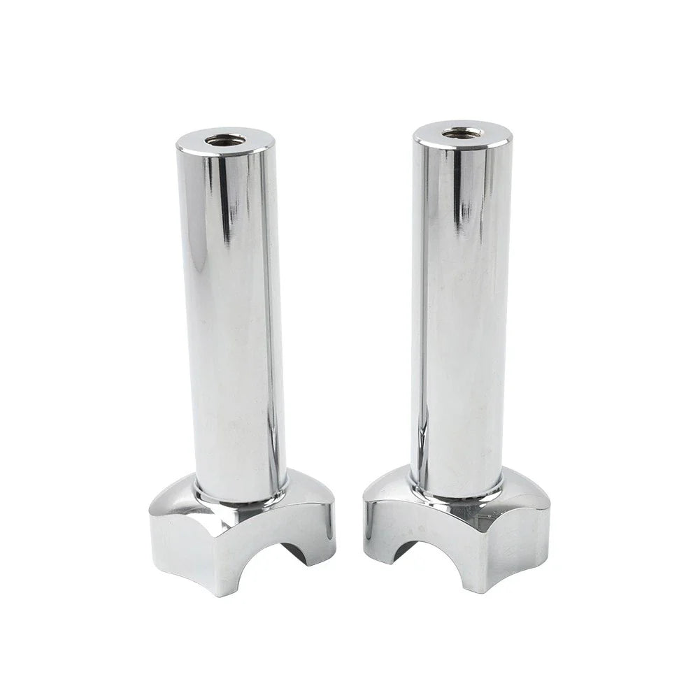 5.5" Straight Handlebar Risers for Harley Touring Dyna Street Bob (2006-2023)