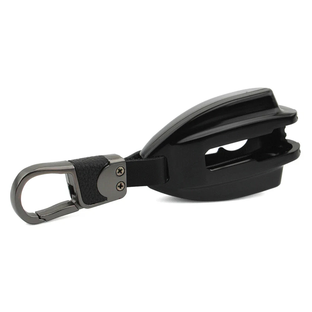Black Moto Key Case Cover for BMW R18 Classic Bagger (2020-2023)
