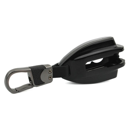 Black Moto Key Case Cover for BMW R18 Classic Bagger (2020-2023)