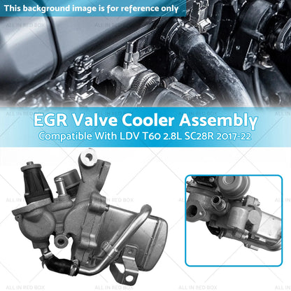 EGR Valve Cooler Assembly for LDV T60 Diesel 2.8L SC28R (2017-2022)