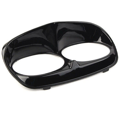 Black Headlight Bezel Scowl Outer Fairing for Harley Road Glide (1998-2013)