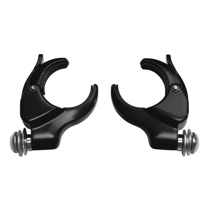 49mm Windshield Clamps for Harley Dyna Street Bob Low Rider (2006-2017)
