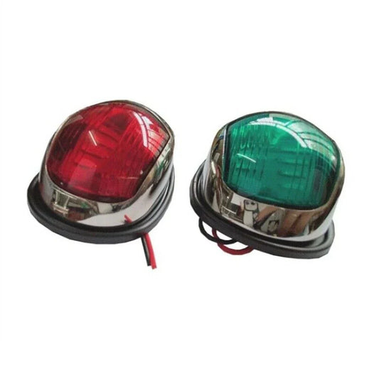2 x Waterproof Marine Boat 12V LED Navigation Lights Premium PC Housing Port