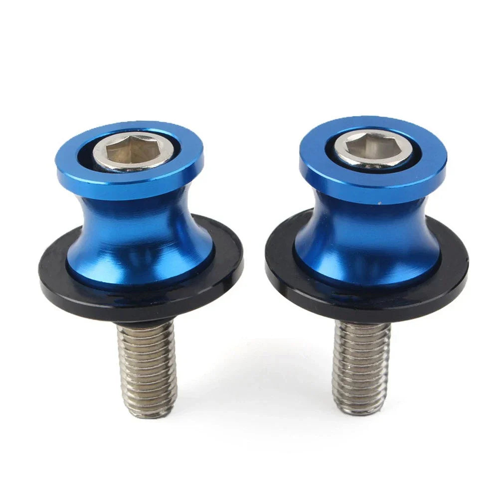 8MM Swingarm Spools Slider Stand Screws for KAWASAKI ZX6R (2012-2021) Blue
