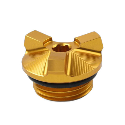 Gold Engine Oil Cap Bolt Screw Cover for Kawasaki Z400 Z650 Z800 Z900 Z1000