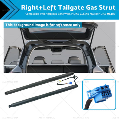 Rear Right & Left Tailgate Gas Struts for Mercedes Benz W166 ML350 (2012-2015)