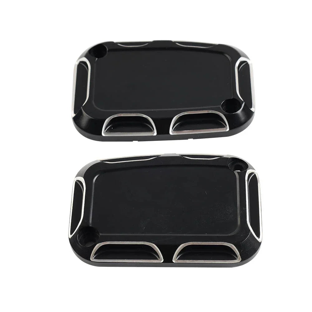 Front Brake Master Cylinder Covers for Harley Street Glide, Road King, V-Rod