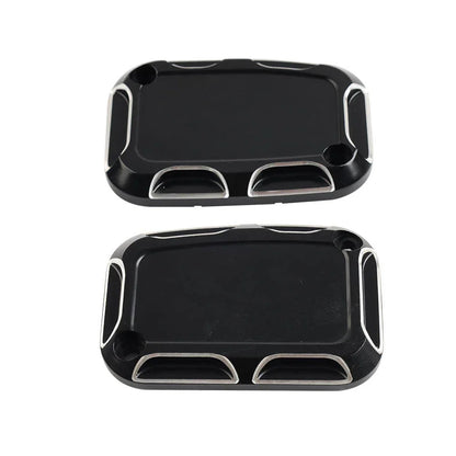 Front Brake Master Cylinder Covers for Harley Street Glide, Road King, V-Rod