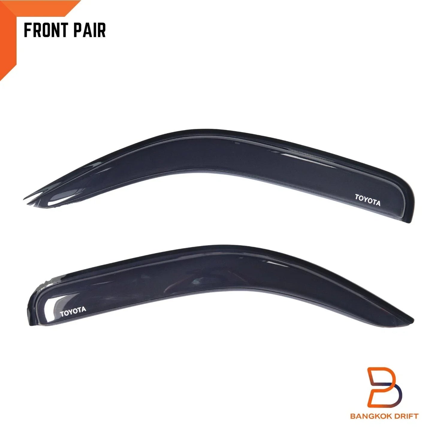 Weathershields Window Visors for Toyota Hilux Single Cab Ute (1997-2005)