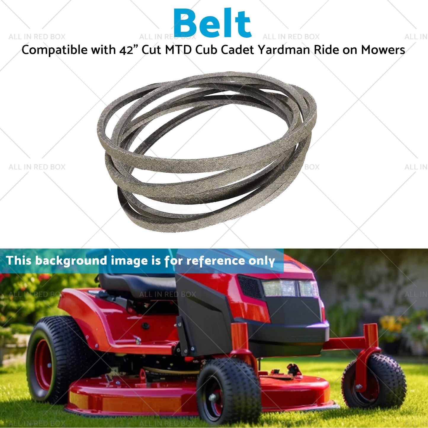 42" Deck Belt for MTD Cub Cadet Yardman Ride-On Mowers