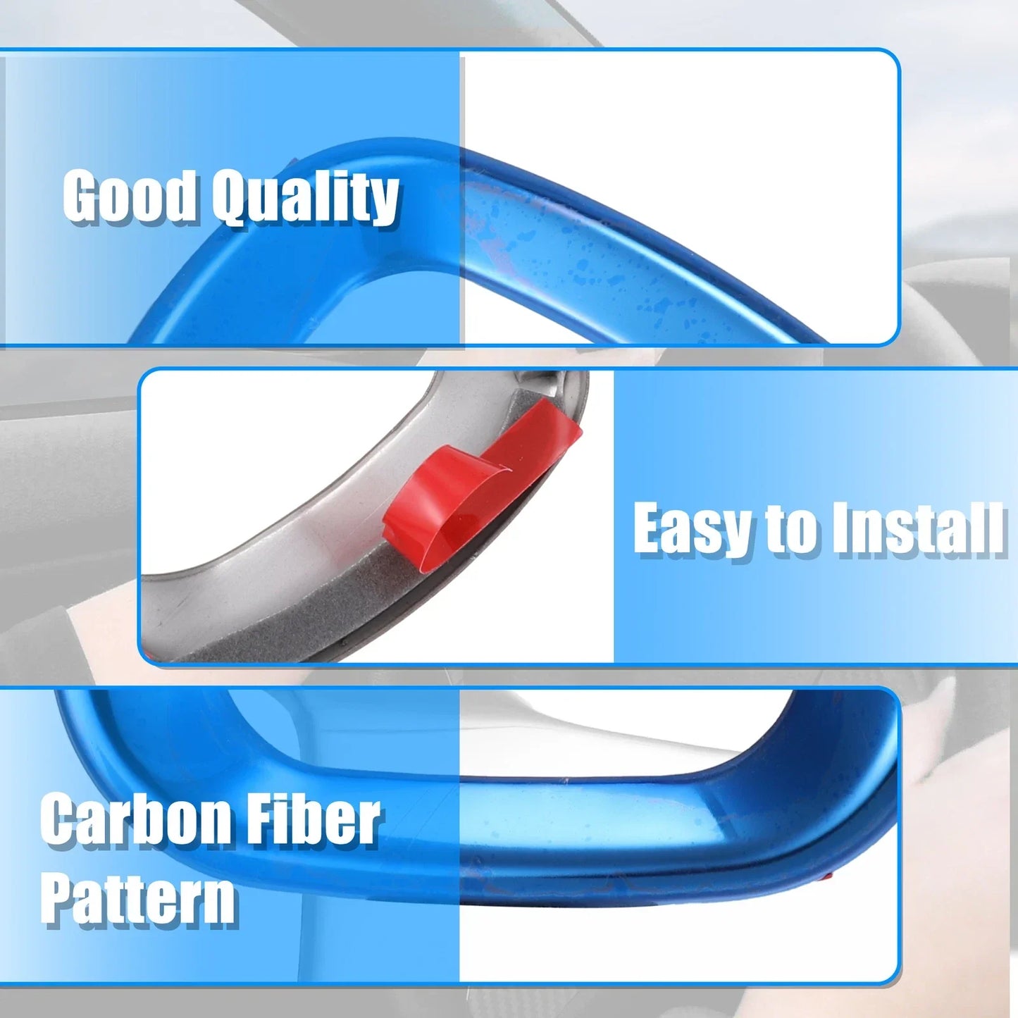 Steering Wheel Center Frame Cover Trim for Honda Accord (2018-2022) Blue