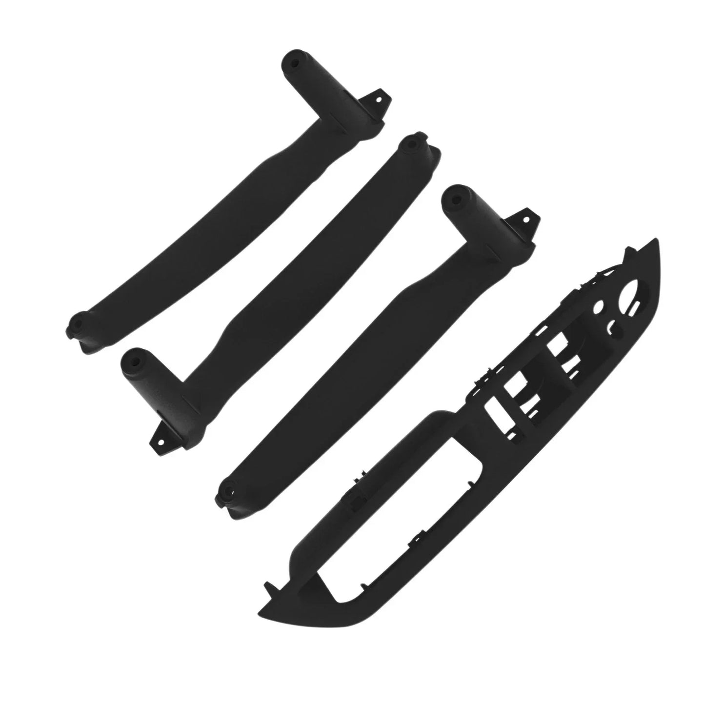 Door Panel Handle Pull Trim Cover for BMW X5 E70 (2007-2013) Black