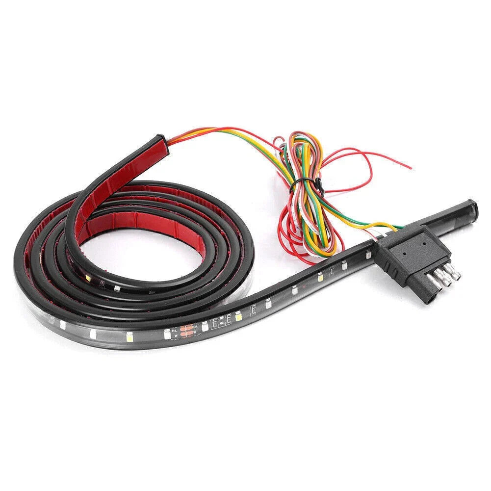 60" 5-Function LED Strip Tailgate Bar Brake Signal Light for Truck SUV