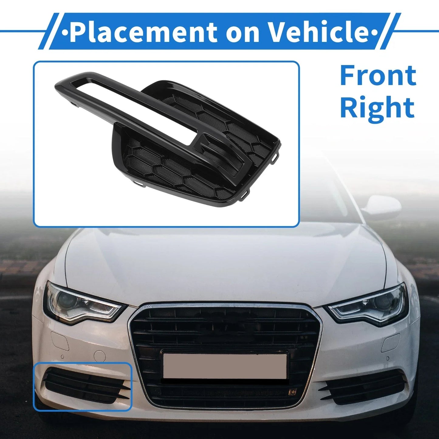 Front Right Fog Light Grill for Honda Odyssey (2019-2021)