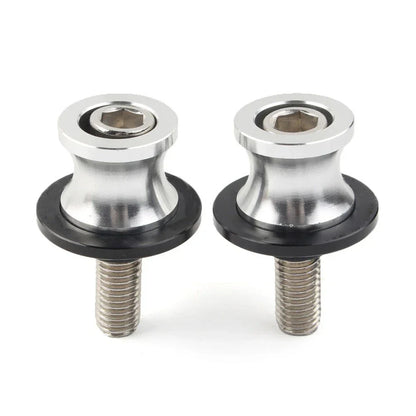 8MM Swingarm Spools Slider Screws for KAWASAKI ZX6R (2012-2021) Silver CNC
