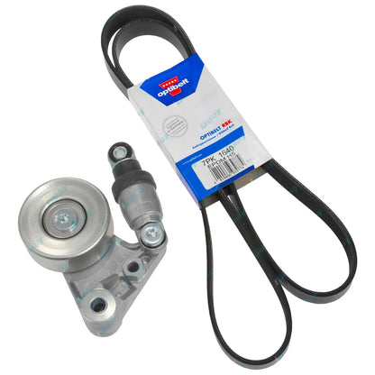 Optibelt Drive Fan Belt + Tensioner Assembly for Navara D22 2001-1/07 ZD30 3.0L