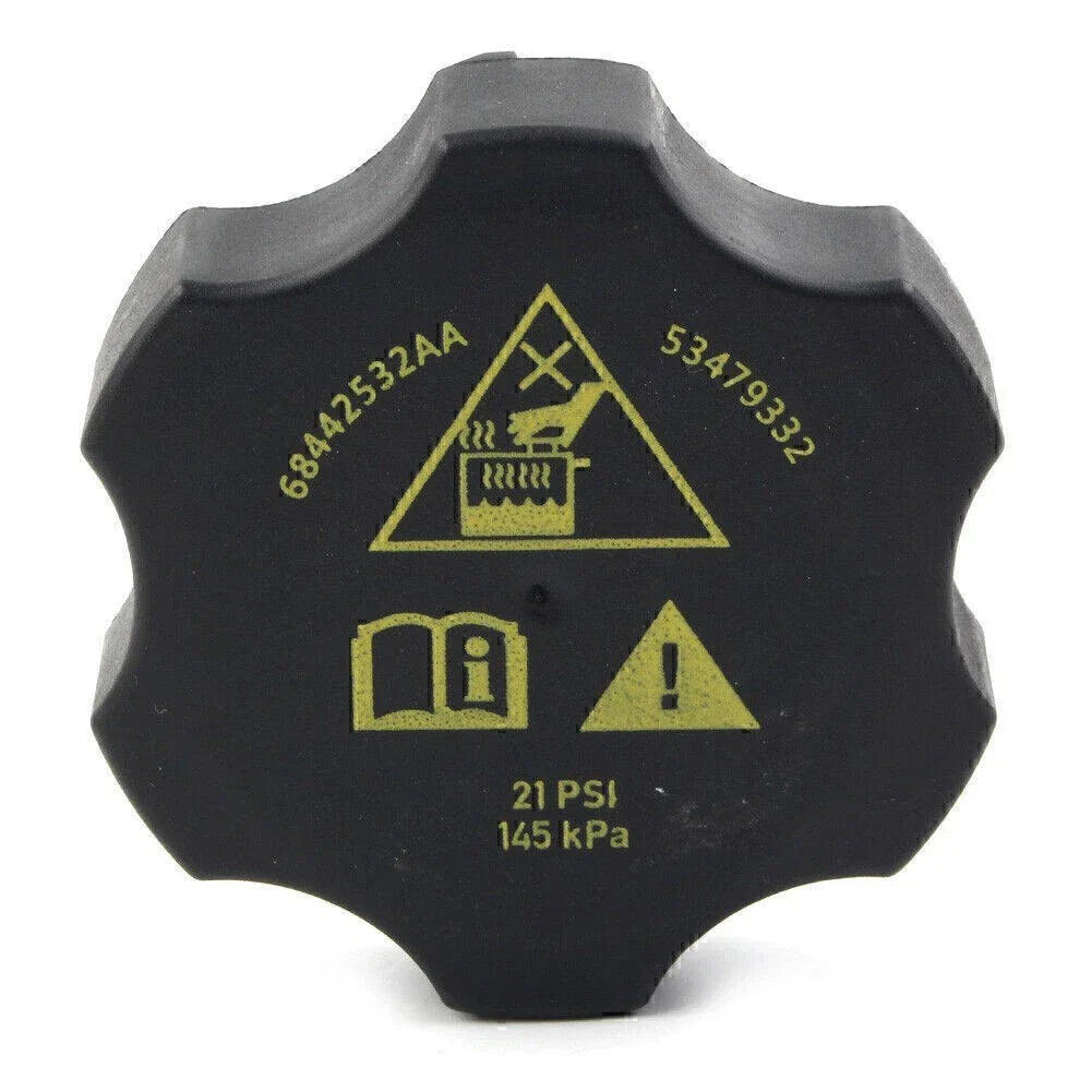 Coolant Recovery Bottle Cap 68249136AA for Chrysler Dodge Jeep (2001-2023)