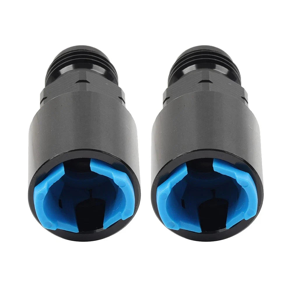 6AN Male to 5/16" Female Quick-Disconnect EFI Fuel Rail Fitting