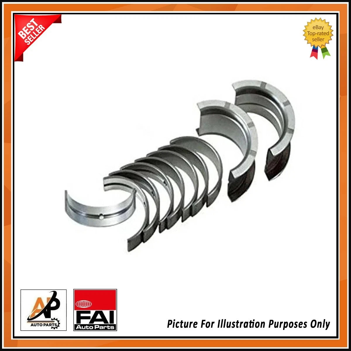 Crankshaft Main Bearings Replacement for BMW 1 Series 2.0D (2007–2019)