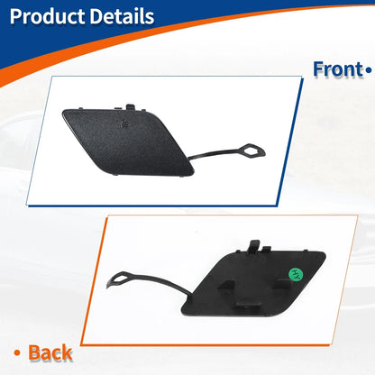 Tow Hook Cover for Mercedes-Benz Front Car Bumper (2012-2018) - Tenorite Grey