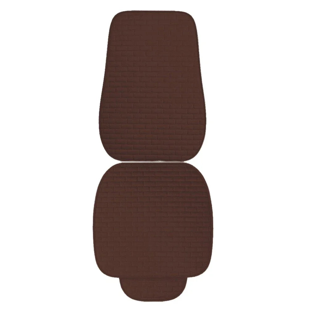 Universal Anti-Slip Front Seat Mat Pad Cushion Cover for Cars