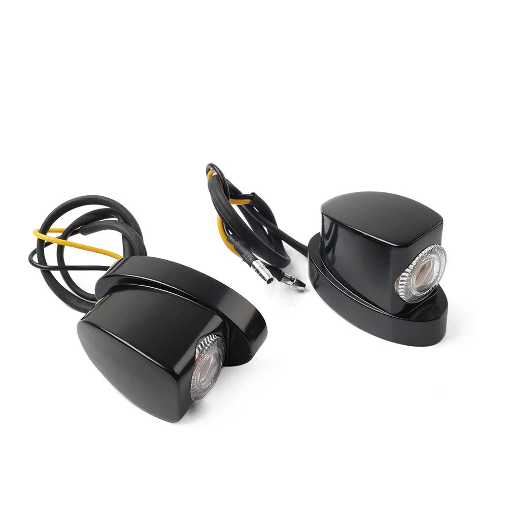 Rear Turn Signal Blinker Lights Amber for Harley Sportster