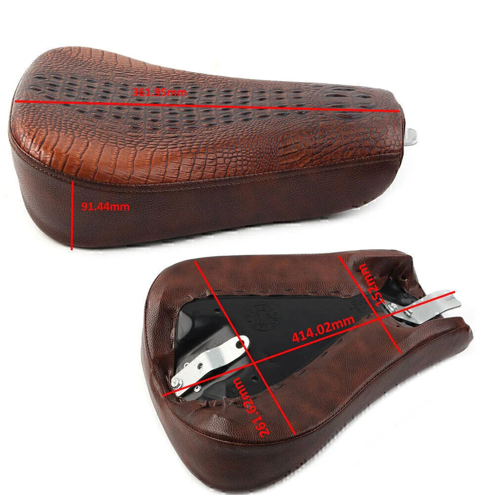 Front Driver Solo Seat Cushion for Harley Sportster XL1200 883 72 48 (2004-2023)