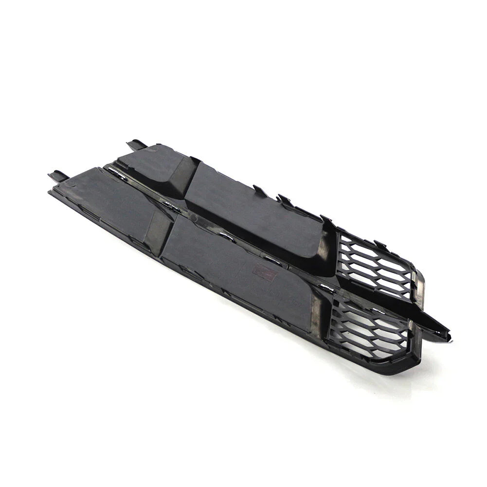 Left Front Bumper Lower Grille for Audi A6 C7 (2014-2018) Black Chrome