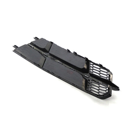 Left Front Bumper Lower Grille for Audi A6 C7 (2014-2018) Black Chrome