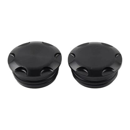 Black Frame Hole Cover Cap Plug for Kawasaki Ninja 400 250 Z400 Z250 (2018-2023)