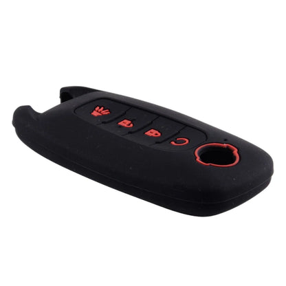 Silicone 4 Button Key Cover Case for Nissan Kicks Rogue Pathfinder (2023)