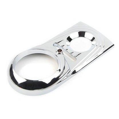 Chrome ABS Dash Panel Insert Cover for Harley Softail FLSTC Street Glide