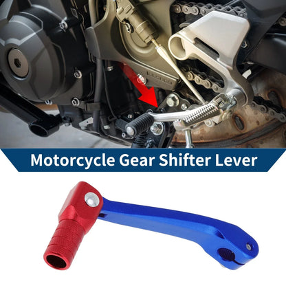 Folding Motorcycle Gear Shifter Lever for Honda CRF150F (2003-2017) Blue Red