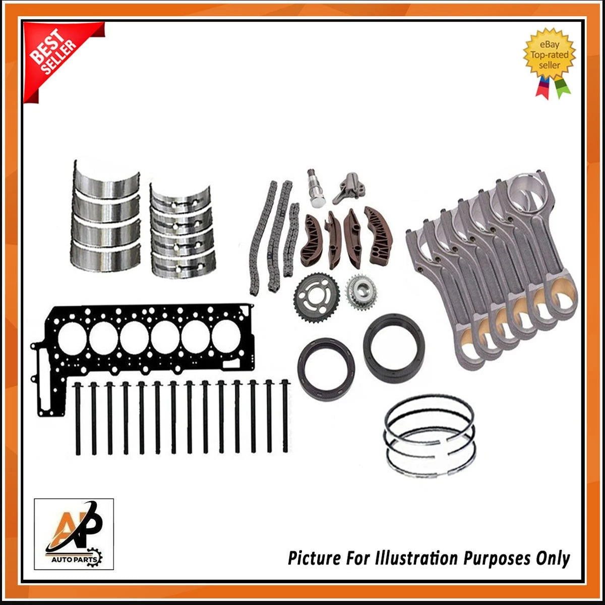 Crankshaft Heavy Duty Replacement for BMW X3 X4 X5 X6 3.0 Diesel (2011–2020)